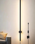 NordicRod – Minimalist Wall Lamp with Plug for Chic Interiors 0