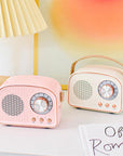 NostalgiaWave | Stylish Retro Portable Bluetooth Speaker with Immersive Sound 2
