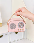 NostalgiaWave | Stylish Retro Portable Bluetooth Speaker with Immersive Sound 4