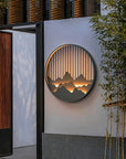 Novalith | Artistic Mountain Wall Lamp Outdoor for Home Interiors 1