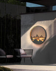 Novalith | Artistic Mountain Wall Lamp Outdoor for Home Interiors 3