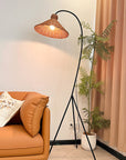 Novyra | Classic Bamboo Shade Floor Lamp 1