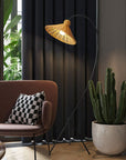 Novyra | Classic Bamboo Shade Floor Lamp 2