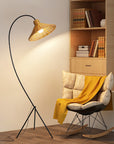 Novyra | Classic Bamboo Shade Floor Lamp 3