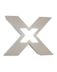 X-Lume Pro – Lampada da parete a LED a forma di X impermeabile per illuminazione esterna migliorata