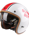 Kask otwarty Retro Design Lekki ABS