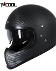 Carbon Fiber Full Face Motorcycle Helmet – Lightweight, DOT & ECE Certified