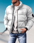 Oliver | Cozy Stylish Black Puffer Jacket 4