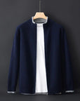 Oliver | Elegant Cashmere Zip Jacket 4