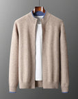 Oliver | Elegant Cashmere Zip Jacket 5