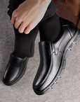 Olivia | Elegant Classic Black Loafers for Women 7
