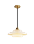 Olynt | Luminous Milky White Glass Pendant Lamp for Modern Home Spaces 5