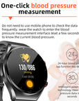 One-click blood sugar | Blood glucose blood pressure EKG | EKG HRV heart frequency monitor health smart watch 8