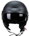 Open Cruiser Motorcycle Helmet DOT Approved Lightweight Design 3
