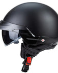 Open Cruiser Motorcycle Helmet DOT Approved Lightweight Design 4