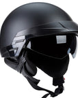 Open Cruiser Motorcycle Helmet DOT Approved Lightweight Design 5