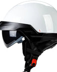 Open Cruiser Motorcycle Helmet DOT Approved Lightweight Design 8