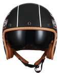 Open Face Helmet Retro Lightweight ABS with Dual Visors 2