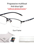 OptiVision | Stylish Multifocal Anti-Blue Light Glasses 0