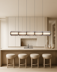 Oriona | Modern Cylinder Glass Pendant Lamp 4