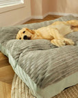 Orthopedic Dog Bed for Large Dogs with Supportive Foam and Soft Fleece Cover - Comfortable and Non-Slip 4