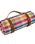 Outdoor Plaid Picnic Blanket | Waterproof Foldable Mat 7