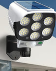 Outdoor Solar Security Motion Sensor Floodlight 0