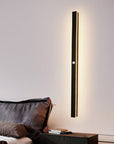 Outdoor Wall Light Contemporary Black Metal LED Design 3