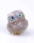 OwlStone | Charming Handcrafted Natural Crystal Owl Figurine for Décor 12