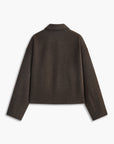 Paris | Plain Zipper Tweed Jacket 1
