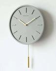 PendulumCraft - Scandinavian Cement Wall Clock 2