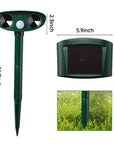PestGuard Solar | Ultrasonic Outdoor Repeller for Rodents & Pests 1