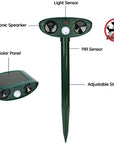 PestGuard Solar | Ultrasonic Outdoor Repeller for Rodents & Pests 6