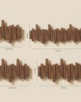 PianoWood | Elegant Minimalist Wooden Coat Hook for Wall Organization 1