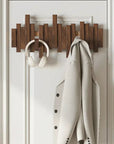 PianoWood | Elegant Minimalist Wooden Coat Hook for Wall Organization 2