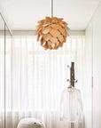 PineGlow | Rustic Elegant Wooden Kitchen Pendant Lighting Fixture 3