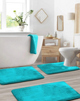 PlushWave | Cozy Quick-Dry Memory Foam Bathroom Mat Set 2