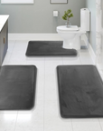 PlushWave | Cozy Quick-Dry Memory Foam Bathroom Mat Set 5