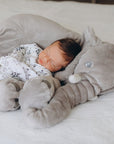 Plush Elephant Cushion – Super Soft Comfort for Babies and Toddlers, Available in 40cm and 60cm Sizes 1