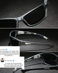 Polarized Sunglasses with 100% UV Protection and Scratch-Resistant Lenses – Lightweight Stylish Design 8
