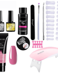 PolygelPro | Nail Kit with UV Lamp for Long-Lasting Professional Finish 12