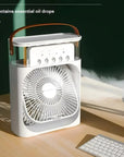 Portable Air Cooler Fan with LED Light 4