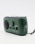 Portable Emergency Radio with AM/FM/NOAA, USB Charger, LED Flashlight, Water Resistant for Camping and Outdoor Use 0