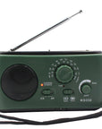 Portable Emergency Radio with AM/FM/NOAA, USB Charger, LED Flashlight, Water Resistant for Camping and Outdoor Use 4