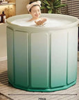 Portable Freestanding Plastic Bath Tub for Adults 1