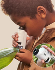 Portable Mini Microscope with 60x-120x Magnification and LED Light – Educational Science Toy for Kids 1