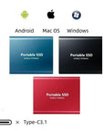 Portable SSD Drive Compact High-Speed Storage 4