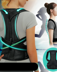 PostureAlign | Comfortable Adjustable Back Posture Trainer Device 0