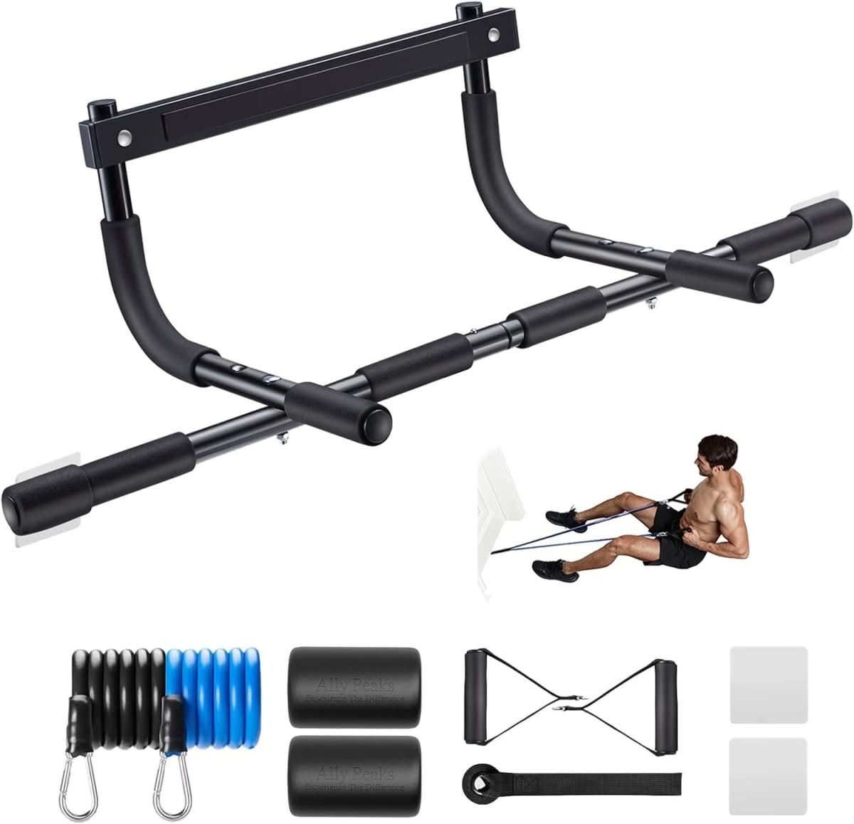 PowerGrip | Steel Pull-Up Bar for Door Frames with Secure Support 1