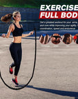 PowerJump | Adjustable Weighted Jump Rope for Cardio and Strength Training 5